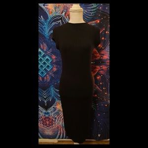 Long form fitting pencil dress